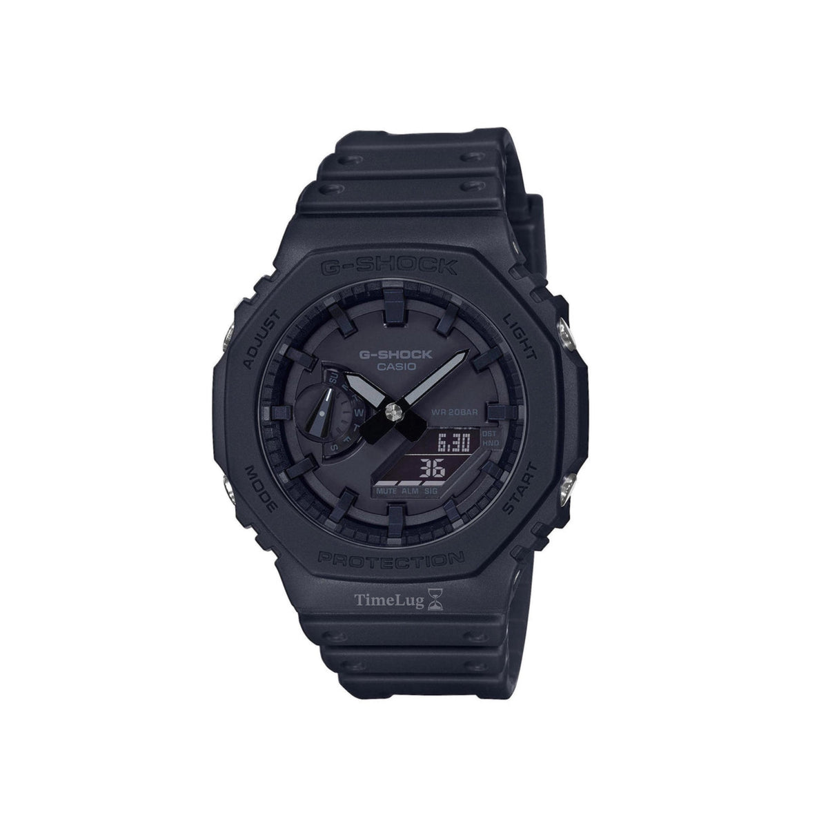 Casio G-Shock GA-2100-1A1 Men’s Analog-Digital Resin Black Dial 45.4 mm 20 ATM Watch