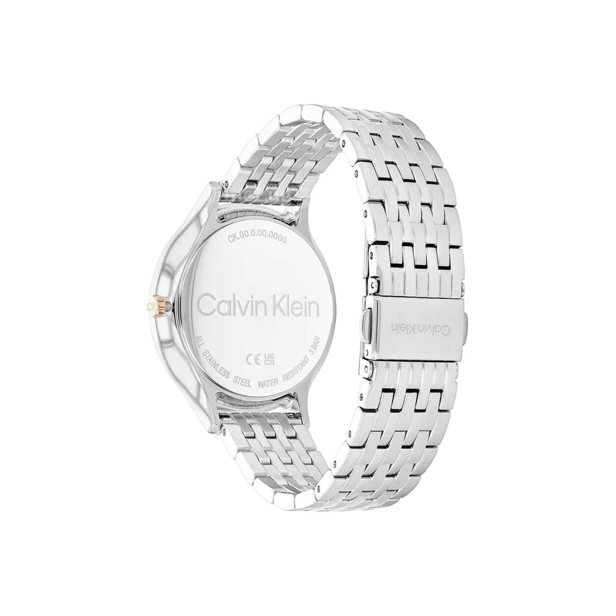 Calvin Klein Timeless 25100001 Women’s Quartz Stainless Steel Blue Dial 38 mm Watch