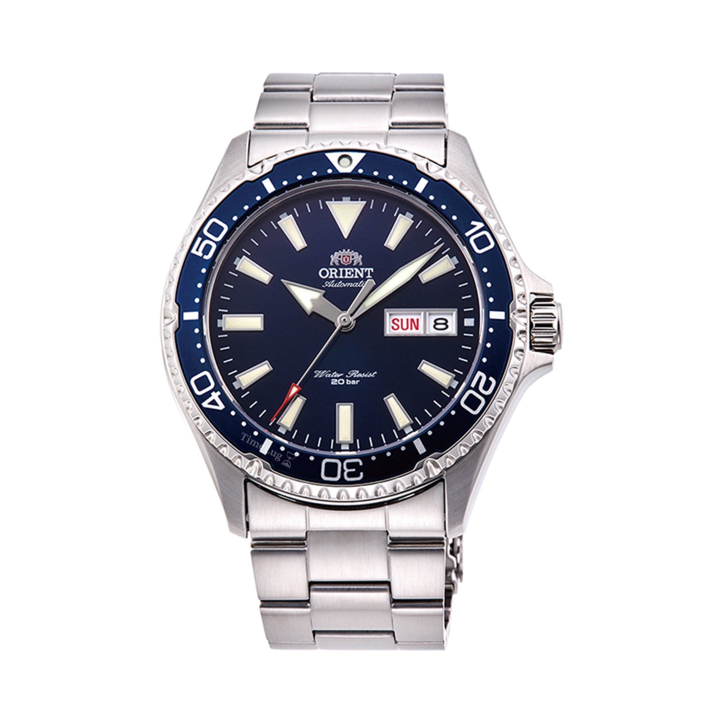 Orient RA-AA0002L Men’s Automatic Diver Stainless Steel Blue Dial 41.8 mm 20 ATM Watch