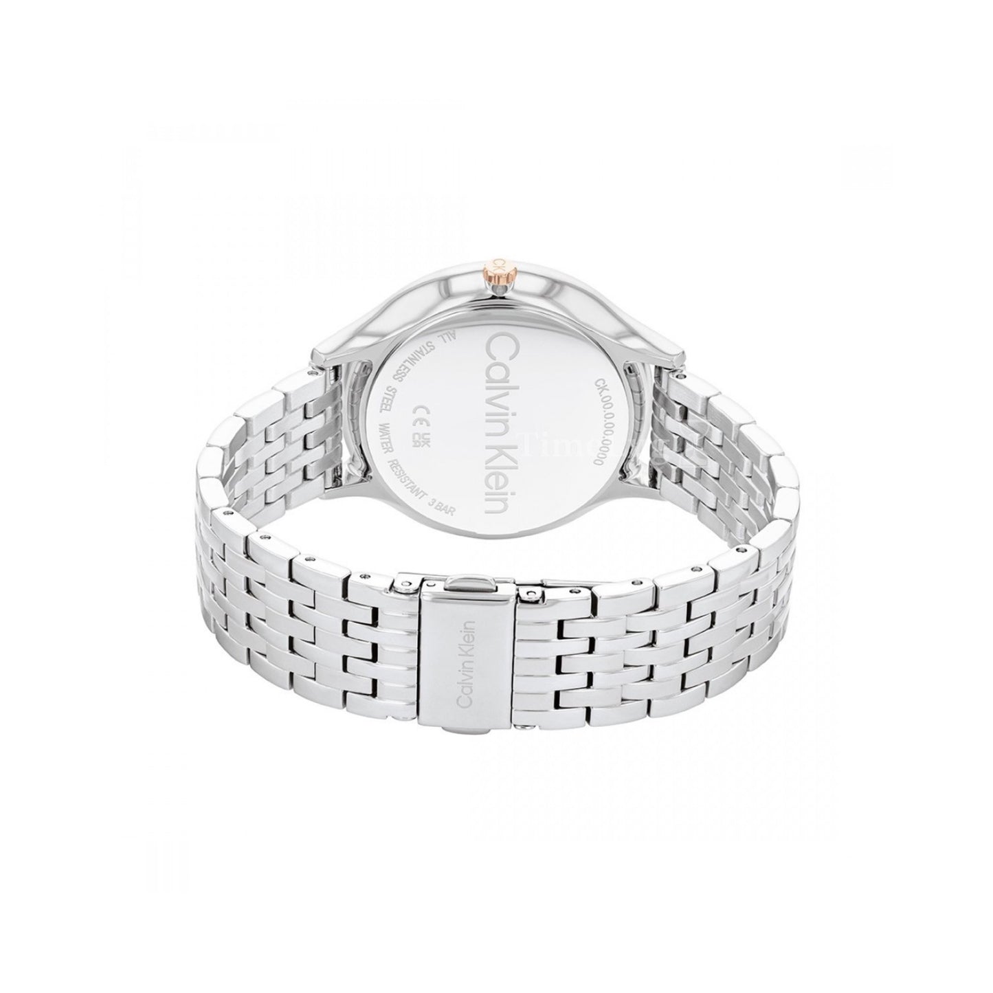 Calvin Klein Timeless 25100001 Women’s Quartz Stainless Steel Blue Dial 38 mm Watch
