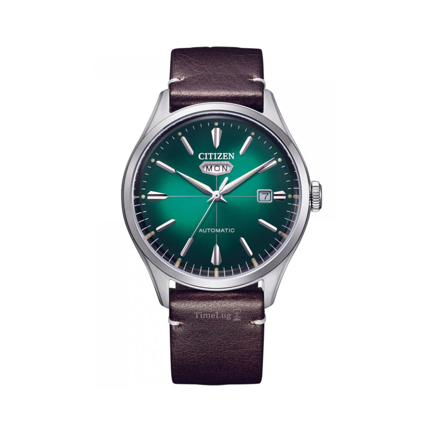 Citizen NH8390‑03XC Men’s Automatic Stainless Steel Green Dial 40 mm 5 ATM Watch