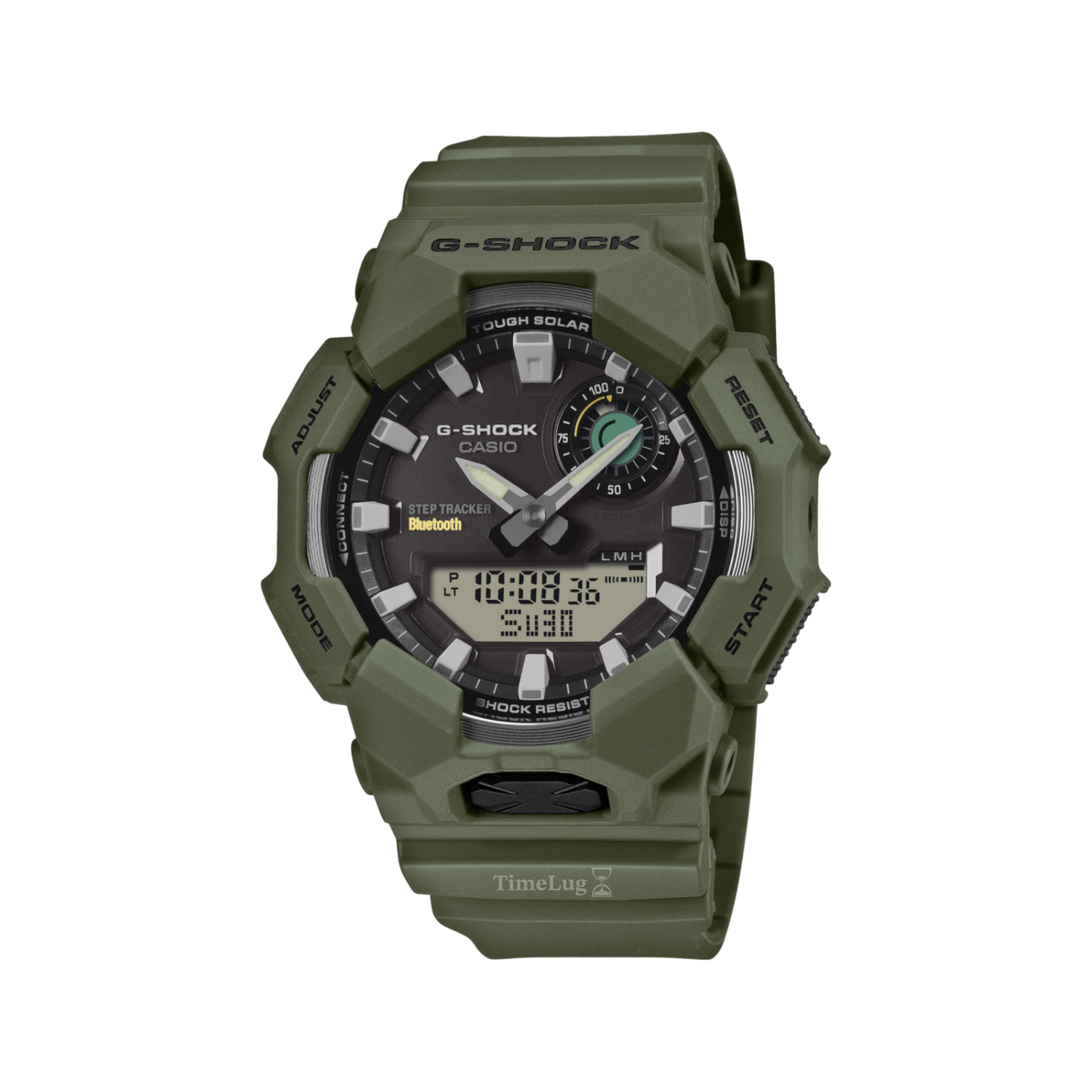 Casio G-Shock GA-B010-3AER Men’s Analog-Digital Tough Solar Green Dial 20 ATM Watch