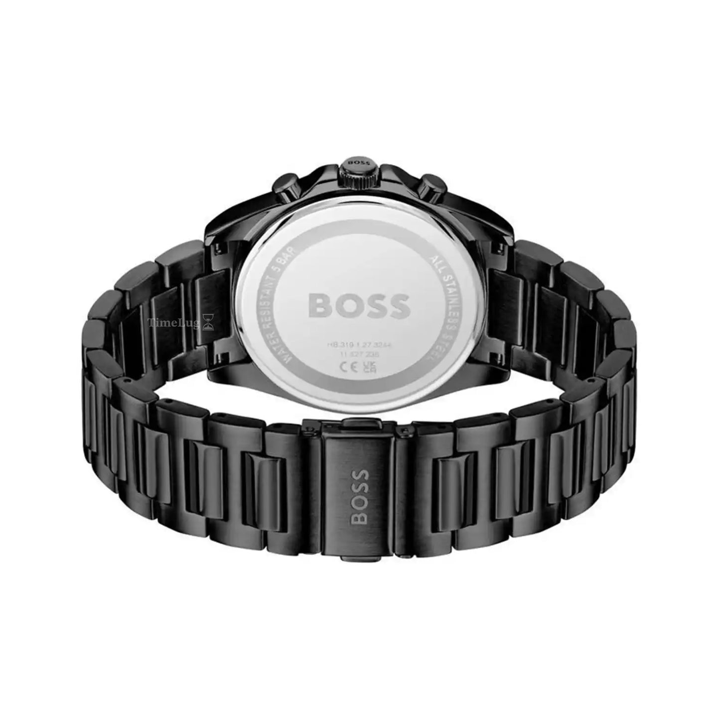 BOSS 1514291 Men’s Chronograph Quartz Black Dial Stainless Steel Watch