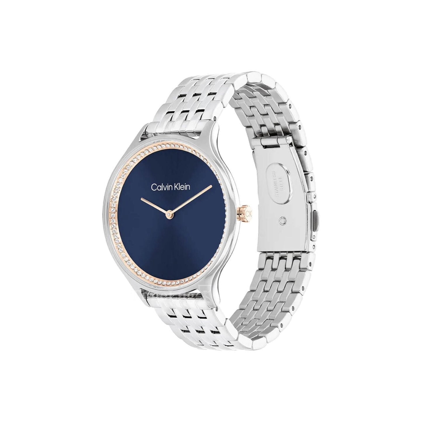 Calvin Klein Timeless 25100001 Women’s Quartz Stainless Steel Blue Dial 38 mm Watch