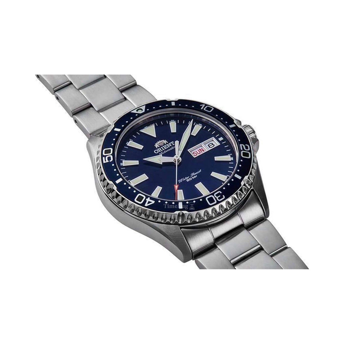 Orient RA-AA0002L Men’s Automatic Diver Stainless Steel Blue Dial 41.8 mm 20 ATM Watch